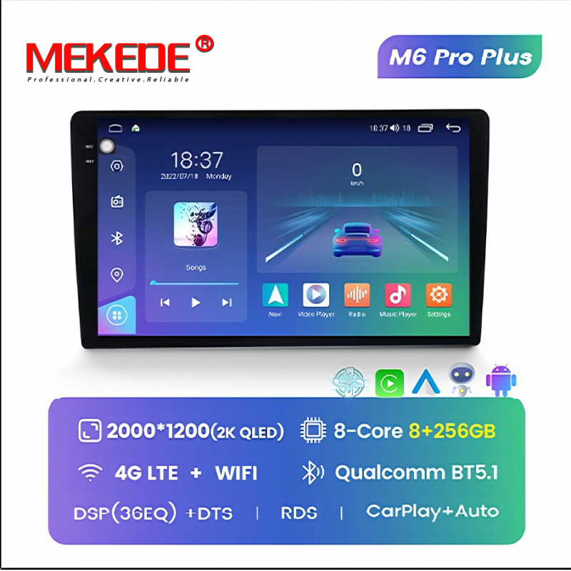 Магнитола Mekede M6 PRO и Mekede M6 PRO Plus ключевые особенности