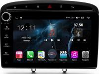 Штатная магнитола для Peugeot 308 2007-2014 Farcar H083RB на Android 10, 8-ЯДЕР, 4ГБ-64ГБ, встроенным 4G модемом и DSP