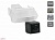 CCD штатная камера заднего вида с динамической разметкой AVS326CPR (#090) для автомобилей CITROEN/ PEUGEOT/ TOYOTA