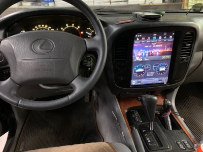 Штатная магнитола для Toyota Land Cruiser 100 1998-2002 - Carmedia ZF-1268-DSP ("Тесла-Стиль") на Android 9.0, 6-ТУРБО ядер, 4ГБ-64ГБ и встроенным DSP