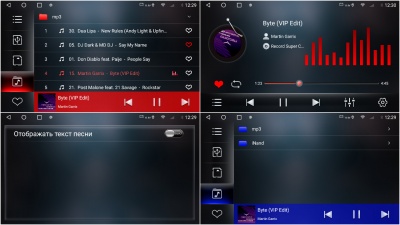Магнитола универсальная 9 дюймов RedPower 750UNIKNOB10 на Android 10, 8-ЯДЕР, 6ГБ-128ГБ