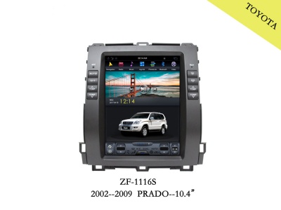 Штатная магнитола для Lexus GX 470 2002-2009 - Carmedia ZF-1116H-DSP ("Тесла-Стиль") на Android 9.0, 6-ТУРБО ядер, 4ГБ-64ГБ и встроенным DSP