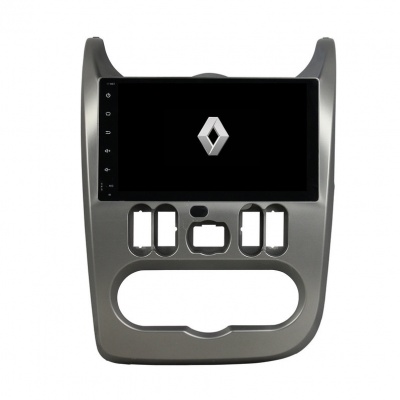 Штатная магнитола для Лада Ларгус, Renault Sandero/Logan 2008-2014 - Carmedia KD-9619-P30-P на Android 9.0, до 8-ЯДЕР, до 4ГБ-64ГБ памяти и встроенным DSP