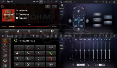 Штатная магнитола для Seat Alhambra 2010+ - Carmedia OL-9972-S9 на Android 8.1, 8-ЯДЕР, 4ГБ-64ГБ, встроенным 4G модемом и DSP