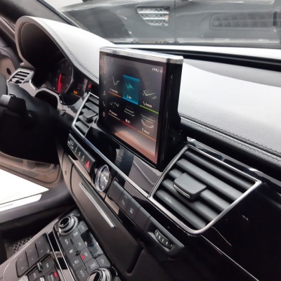 Магнитола Audi A8 2010-2017 - Radiola RDL-1608 выезжающий монитор 8.4", Android 12, 8+128Гб, CarPlay, SIM-слот