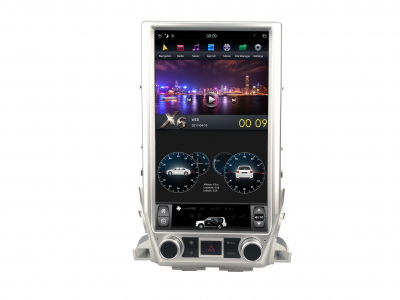 Штатная магнитола для Toyota Land Cruiser 200 2016+ - Carmedia ZF-1829L-DSP ("Тесла-Стиль") на Android 9.0, 6-ТУРБО ядер, 4ГБ-64ГБ и встроенным DSP