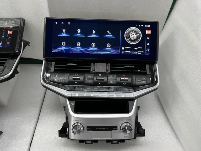 Магнитола для Toyota Land Cruiser 200 2016-2021 (без отдельного экрана климата) - Carmedia ZH-T1604 монитор 16.3", Android 13, 8Гб+128Гб, CarPlay, SIM-слот