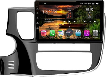 Штатная магнитола для Mitsubishi Outlander 2012+ - Farcar XH1006R на Android 10, ТОПОВЫЕ ХАРАКТЕРИСТИКИ, 6ГБ ОПЕРАТИВНОЙ -128ГБ ВСТРОЕННОЙ, встроен 4G модем и DSP