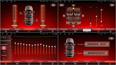 Магнитола универсальная 9 дюймов RedPower 710UNIKNOB10 на Android 10, 8-ЯДЕР, 6ГБ-128ГБ