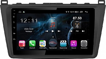 Штатная магнитола для Mazda 6 2007-2012 - Farcar H012R на Android 10, 8-ЯДЕР, 4ГБ-64ГБ, встроенным 4G модемом и DSP