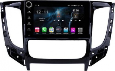 Штатная магнитола для Mitsubishi Pajero sport 2014-2016 - Farcar H1198RB на Android 10, 8-ЯДЕР, 4ГБ-64ГБ, встроенным 4G модемом и DSP