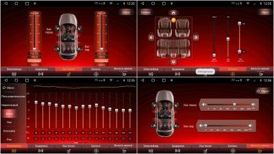 Штатная магнитола для Mitsubishi L 200 2006-2015 RedPower 71038 на Android 10, 8-ЯДЕР, 6ГБ-128ГБ