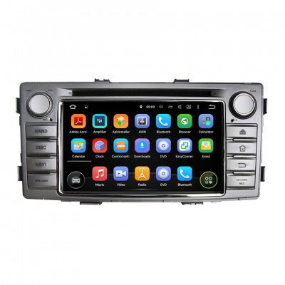 Штатная магнитола для Toyota Hilux/Fortuner 2011-2015 - Carmedia KD-6230-P30 на Android 9.0, до 8-ЯДЕР, до 4ГБ-64ГБ памяти и встроенным DSP