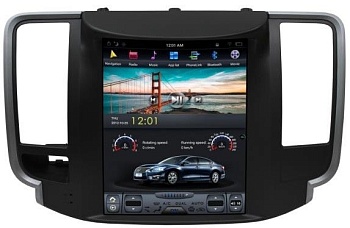 Штатная магнитола для Nissan Teana 2008-2013 - Carmedia ZF-1126-DSP ("Тесла-Стиль") на Android 9.0, 6-ТУРБО ядер, 4ГБ-64ГБ и встроенным DSP