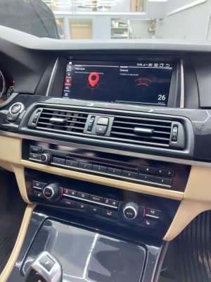Магнитола для BMW 5 (F10) 2010-2013 CIC - Radiola RDL-6208 монитор 10.25", Android 12, 8Гб+128Гб, CarPlay, 4G SIM-слот