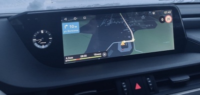 Магнитола для Lexus ES 2018-2021 (тачпад) - Radiola RDL-LEX-ES18 монитор 12.3", Android 10, 8Гб+128Гб, CarPlay, 4G SIM-слот