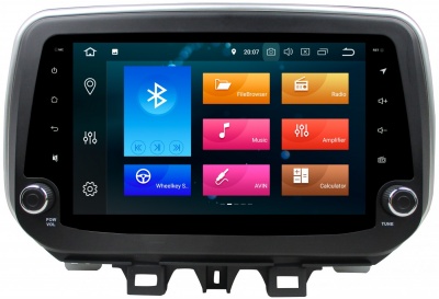 Штатная магнитола для Hyundai Tucson 2018+ РЕСТАЙЛ - Carmedia KD-9819-P30 на Android 9.0, до 8-ЯДЕР, до 4ГБ-64ГБ памяти и встроенным DSP