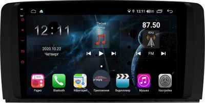 Штатная магнитола для Mercedes-Benz R 2005-2015 - Farcar H215R на Android 10, 8-ЯДЕР, 4ГБ-64ГБ, встроенным 4G модемом и DSP
