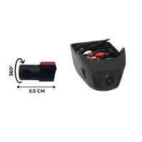 Штатный двухканальный видеорегистратор для Volkswagen Tiguan с системой следования по полосам (2015+) RedPower DVR-VAG8-G DUAL черный