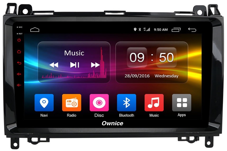 Штатная магнитола для Mercedes-Benz Vito W447 2014+ - Carmedia OL-9946-P30 на Android 10, до 8-ЯДЕР, до 4ГБ-64ГБ памяти и встроенным DSP