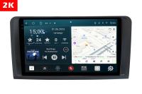 Магнитола для Mercedes-Benz ML (W164), GL (X164) 2005-2012 (матовый) - RedPower 71168M Android 10, QLED+2K, ТОП процессор, 6Гб+128Гб, CarPlay, SIM-слот