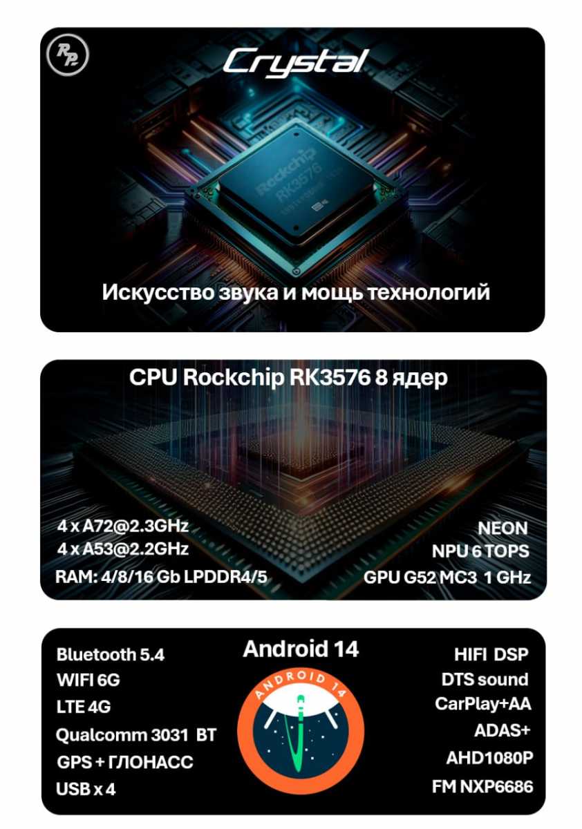 Вот это ТОП! ОН РВЕТ ВСЕХ! Новая линейка магнитол RedPower Crystal