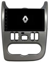 Штатная магнитола для Renault Logan 2014+ - Carmedia KD-9619-P30 на Android 10, до 8-ЯДЕР, до 4ГБ-64ГБ памяти и встроенным DSP