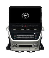 Магнитола для Toyota Land Cruiser 200 2016-2021 (без отдельного экрана климата) - Carmedia ZH-T1001 дисплей 10.1" на Android 10, 8Гб+128Гб, CarPlay, SIM-слот