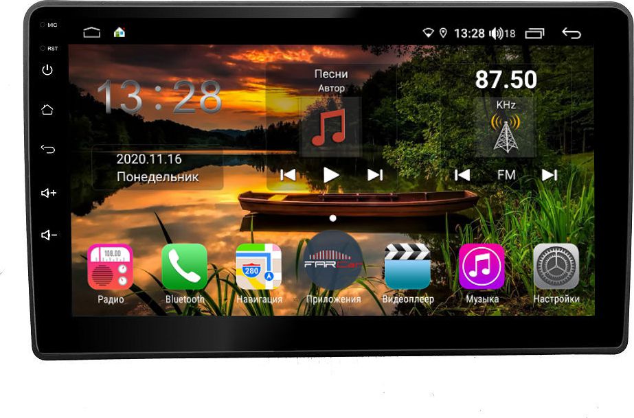 Штатная магнитола для KIA Sorento 2012-2018 - Farcar XH224R на Android 10, ТОПОВЫЕ ХАРАКТЕРИСТИКИ, 6ГБ ОПЕРАТИВНОЙ -128ГБ ВСТРОЕННОЙ, встроен 4G модем и DSP