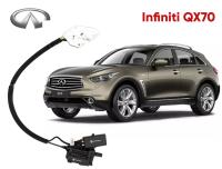 Автомобильный доводчик дверей для Infiniti FX/QX80/QX60/QX70/QX50/Q70, Nissan Murano / Авиационный алюминий / Сделано в России