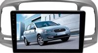 Штатная магнитола Android для Hyundai Accent 2006-2012 LeTrun 3395 2 гб оперативной памяти, Android 10