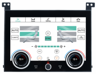 Сенсорная панель климата Range Rover Sport 2013-2017 - Radiola LCD/ЖК экран 10" без отверстия под CD