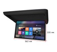 ПОТОЛОЧНЫЙ МОНИТОР АНДРОИД / СМАРТ ТВ 24" С ЭЛЕКТРОПРИВОДОМ ERGO ER24AT (1920X1080, ANDROID), ЧЕРНЫЙ цвет
