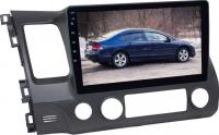 Штатная магнитола Android для Honda Civic 4d 2006-2011 (тёмная левый руль) LeTrun 2295 2 гб оперативной памяти, Android 10