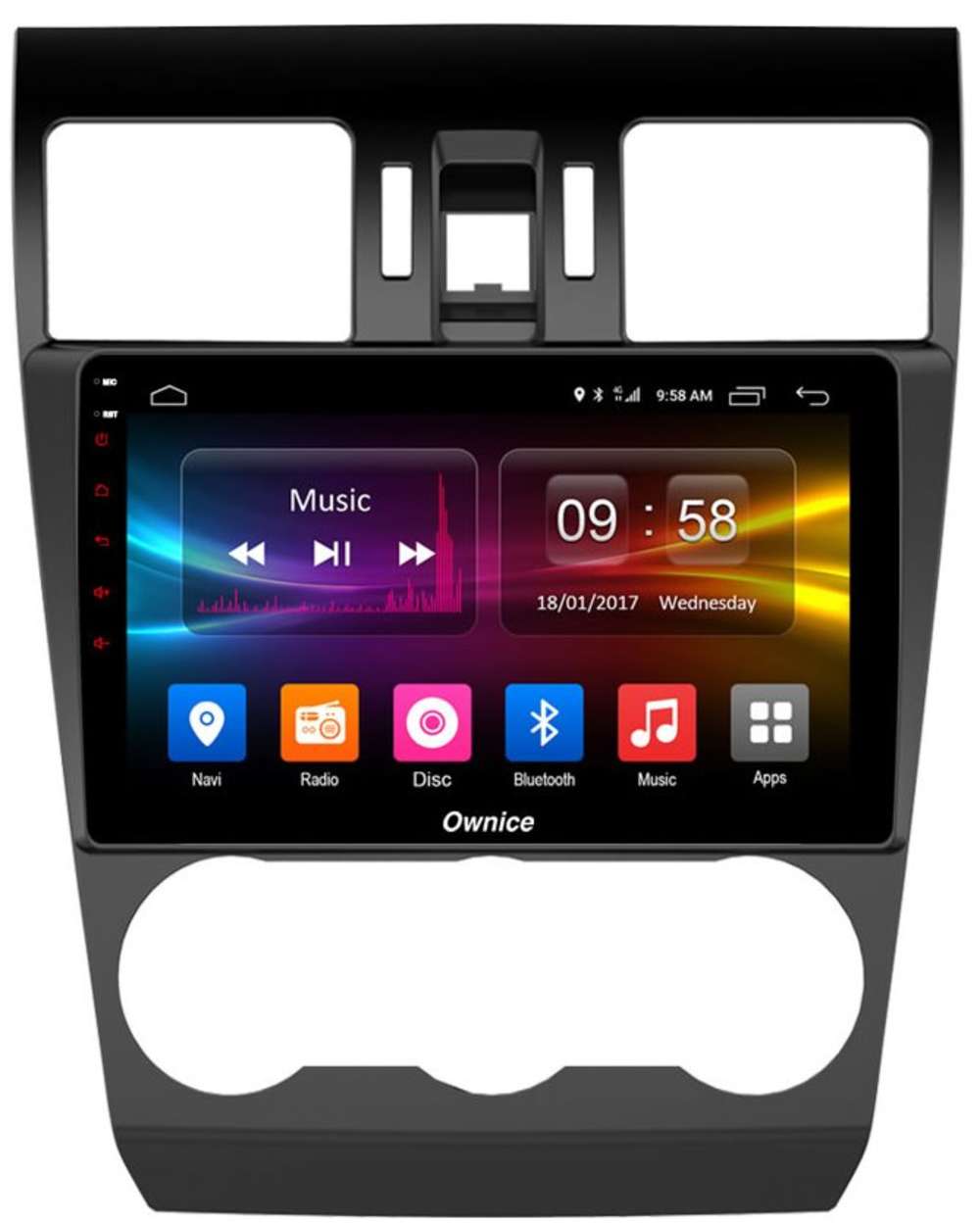 Штатная магнитола для Subaru XV 2012-2015 - Carmedia OL-9511-P30 на Android 10, до 8-ЯДЕР, до 4ГБ-64ГБ памяти и встроенным DSP
