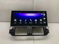 Магнитола для Toyota Land Cruiser Prado 150 2009-2013 (с круговым обзором) - Carmedia ZH-T1209 монитор 12.3" на Android 13, 8Гб+128Гб, CarPlay, 4G SIM-слот