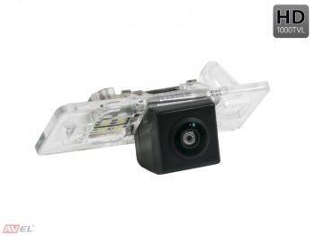 Штатная HD камера заднего вида AVS327CPR (#001) для автомобилей AUDI/ SEAT/ SKODA/ VOLKSWAGEN