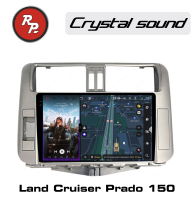 Автомагнитола для Toyota Land Cruiser Prado 150 2009-2013 RedPower 850 Crystal PROMAX 16 Гб оперативной и 512 Гб встроенной памяти / 9 дюймов