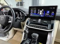 Магнитола для Toyota Land Cruiser 300 2021+ (штатный экран 8") - Radiola RDL-LC300 монитор 12.3" на Android 12, 6Гб+128Гб, CarPlay, 4G SIM-слот