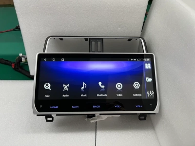 Магнитола Toyota Land Cruiser Prado 150 2017-2023 - Carmedia ZH-T1204 монитор 12.3", Android 12, 8Гб+128Гб, CarPlay, SIM-слот