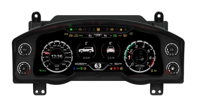 Электронная панель приборов Toyota Land Cruiser 200 2007-2015 - Carmedia ZH-166 с LCD / ЖК 12.3" экраном QLED