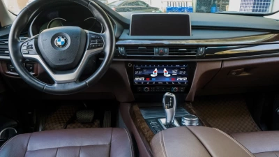 Сенсорная панель климата BMW X5 F15 2014-2018 - Carmedia ZF-5009 c LCD (ЖК) экраном 10.25"