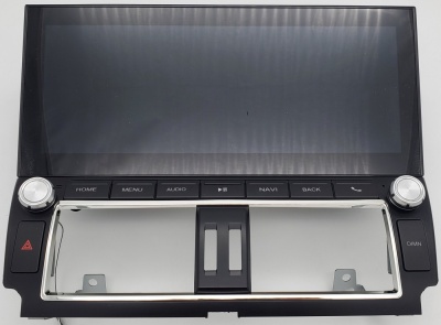 Магнитола для Toyota Land Cruiser Prado 150 2014-2017 - Carmedia ZH-T1203 монитор 12.3" на Android 12, 8Гб+128Гб, CarPlay, 4G SIM-слот