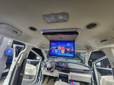 ПОТОЛОЧНЫЙ СМАРТ ТВ 17,3" для KIA CARNIVAL 2021+ (1920X1080, ANDROID), БЕЖЕВЫЙ