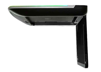 Потолочный монитор андроид моторизованный 17,3", Android 9.0, 3+32Гб, с кабелем USB/TF/HDMI, черный со сменными крышками бежевого и серого цвета 