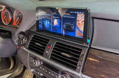 Магнитола андроид для BMW X5 (E70), X6 (E71) 2006-2010 CСC - Farcar BMW2006 монитор 10.25", Android 13, 8Гб+128Гб, CarPlay, 4G SIM-слот