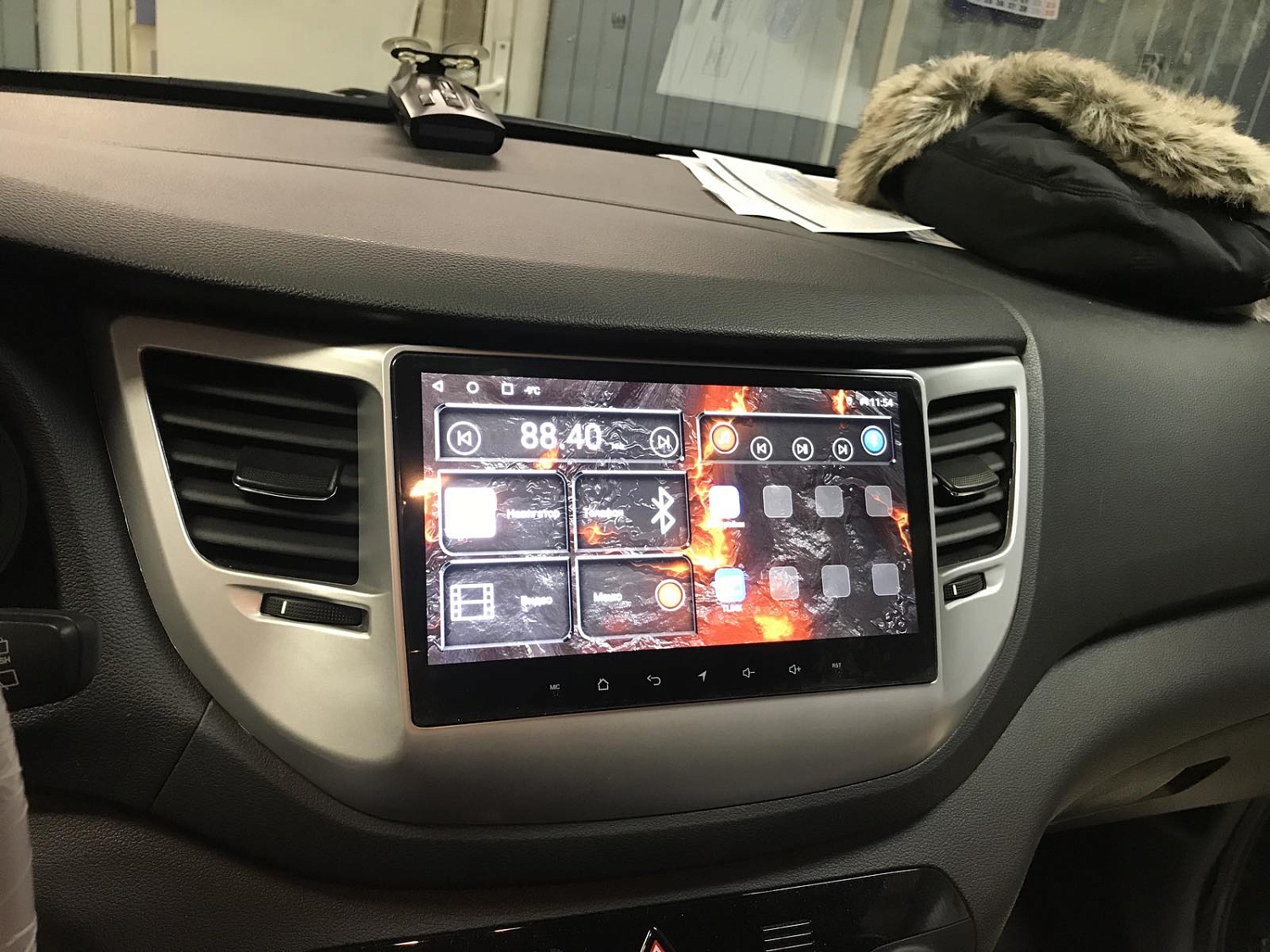 Штатная магнитола для Hyundai Tucson 2016-2018 RedPower 71147 2К на Android 10, 8-ЯДЕР, 6ГБ-128ГБ