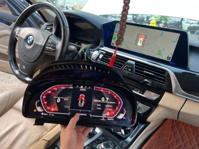 Цифровая панель приборов для для BMW 5/6/7 серии F01/F02/F03/F06/F07/F10/F11/F12/F13/F15/F16/F18/F25/F26 2010-2017 CIC NBT EVO / ZH-B152
