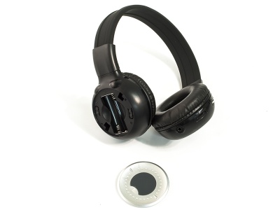 Складные беспроводные автомобильные ИК стерео наушники (двухканальные) AVIS Electronics AVS005HP