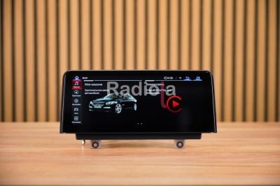 Магнитола BMW X3 (E83) 2003-2010 - Radiola RDL-6283 L монитор 10.25", Android 13, 8Гб+128Гб, CarPlay, 4G SIM-слот (джойстик в комплекте)